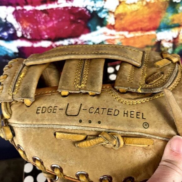 Rawlings Mark McGwire RFM23 First Baseman LH Glove Deep Well Pocket Edge U Cated - Picture 4 of 4